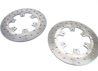 PAIRE DISQUES FREIN AVANT