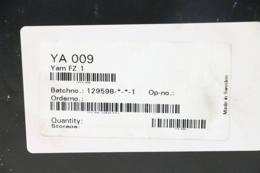 photo de Ammortizzatore posteriore YAMAHA FZ8 800 (2010 - 2016) - Zoom sui componenti
