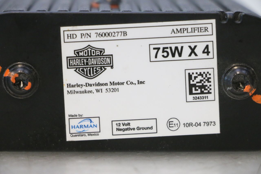 photo de AMPLIFICATORE HARLEY DAVIDSON ROAD GLIDE FLTRXSE 1920 (2018 - 2022) - Vista d'insieme del prodotto