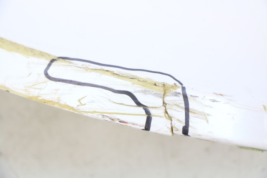 photo de BASSO DELLA SCATOLA DESTRA SYM FIDDLE 2 50 (2008 - 2013) - Primo piano tecnico