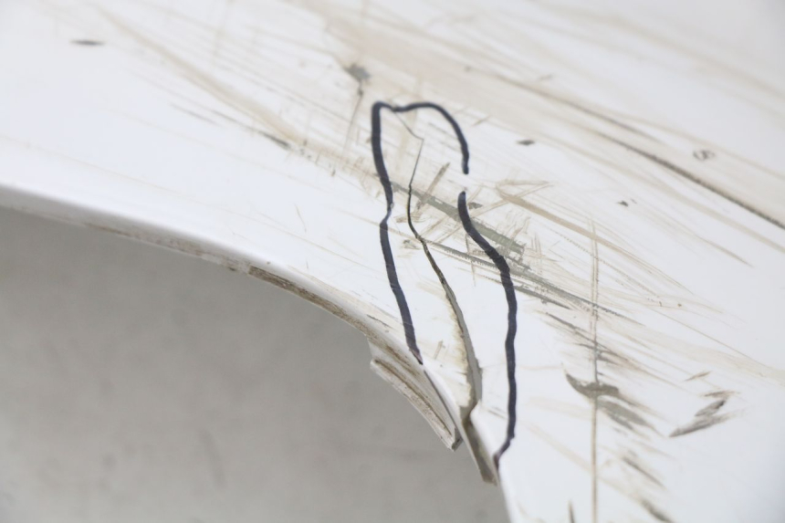 photo de Fiancata sinistra KYMCO LIKE 2T 50 (2009 - 2018) - Stato della superficie e materiale