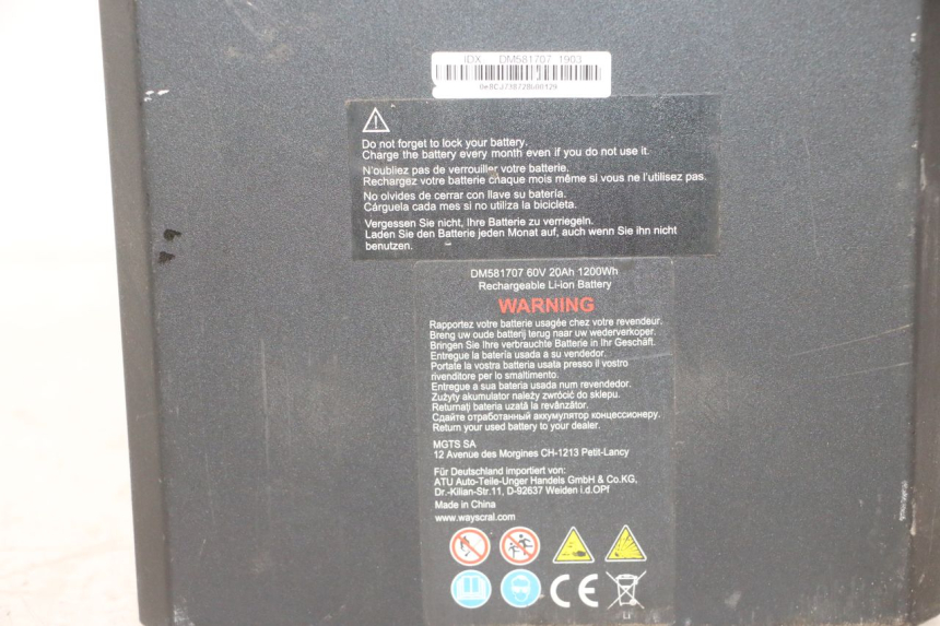 photo de BATTERIA WAYSCRAL E-START 1 (2018 - 2022) - Altra vista dell'articolo
