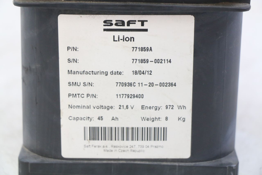 photo de BATTERIA PEUGEOT E-VIVACITY 1 (2012 - 2018) - Dettagli dei punti di fissaggio