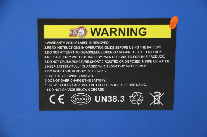 photo de BATTERIA DUALTRON VICTOR LIMITED 1 - Ricambio usato controllato