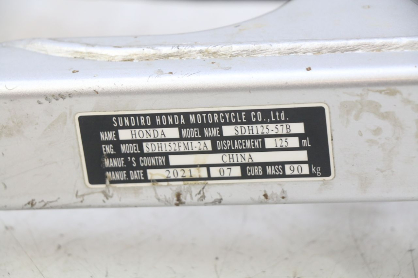 photo de BRACCIO OSCILLANTE HONDA CRF CR-F 125 (2022 - 2023) - Dettagli dei punti di fissaggio