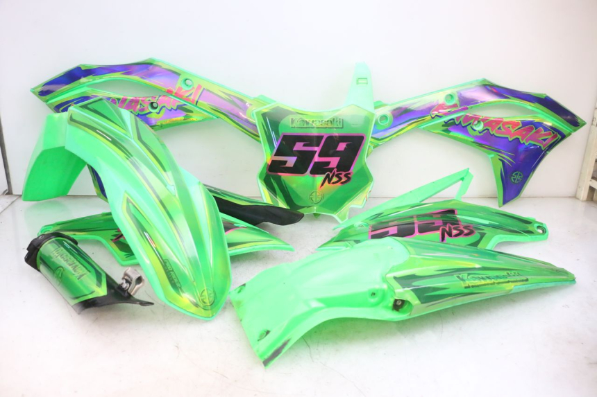 photo de COMPLETA CARENATURA KAWASAKI KXF KX-F 250 (2017 - 2019) - Vista principale