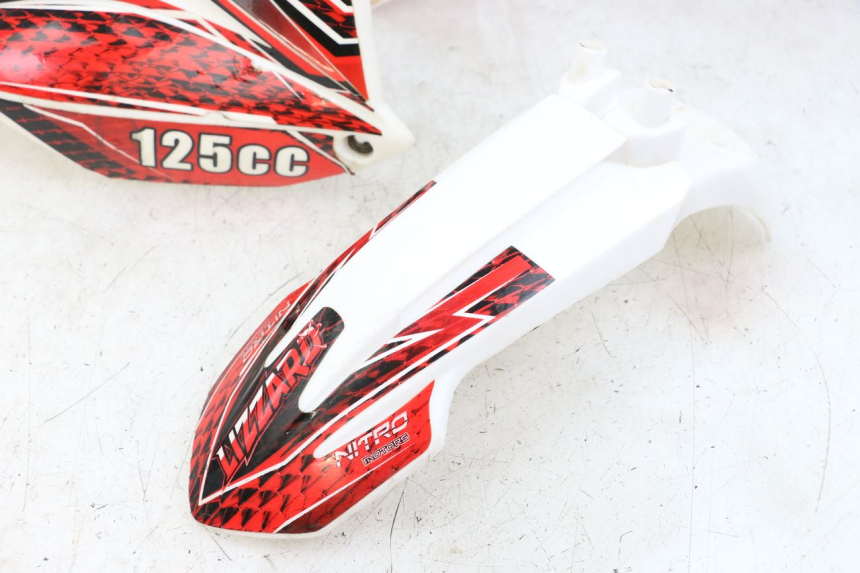 photo de CARROZZERIA CARENA COMPLETA NITRO MOTORS THUNDER 125 - Primo piano ad alta risoluzione