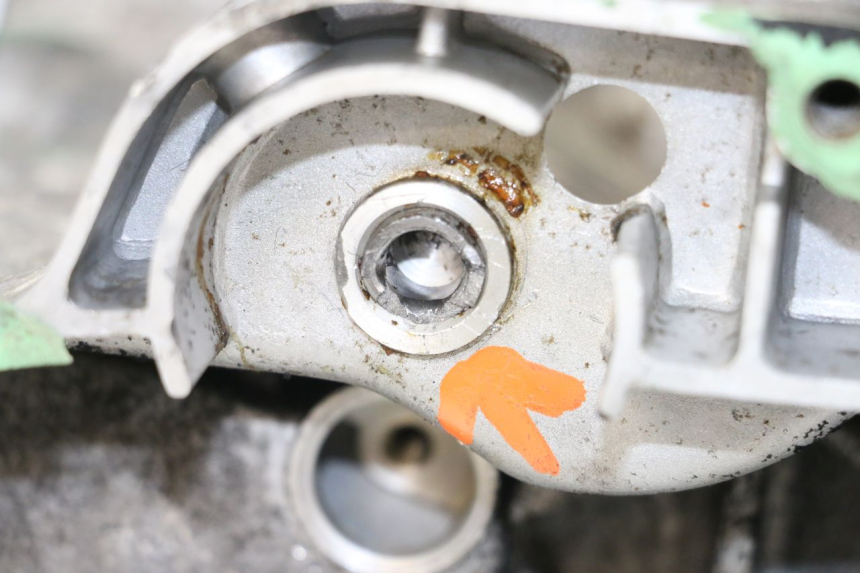 photo de CARTER MOTORE INFERIORE EUROCKA R8 4T 50 (2013 - 2022) - Dettagli dei punti di fissaggio