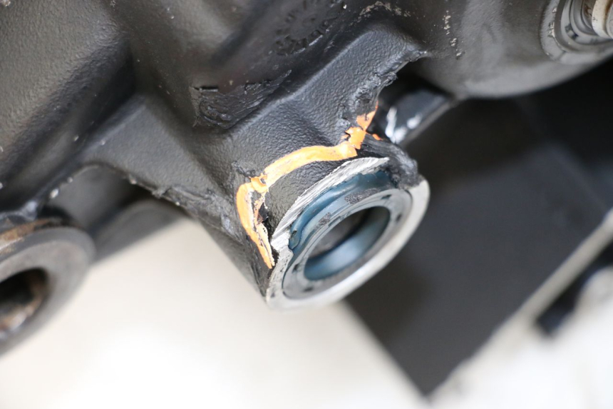 photo de CARTER MOTORE CAGIVA SUPER CITY 125 (1992 - 1997) - Zoom sullo stato d'uso