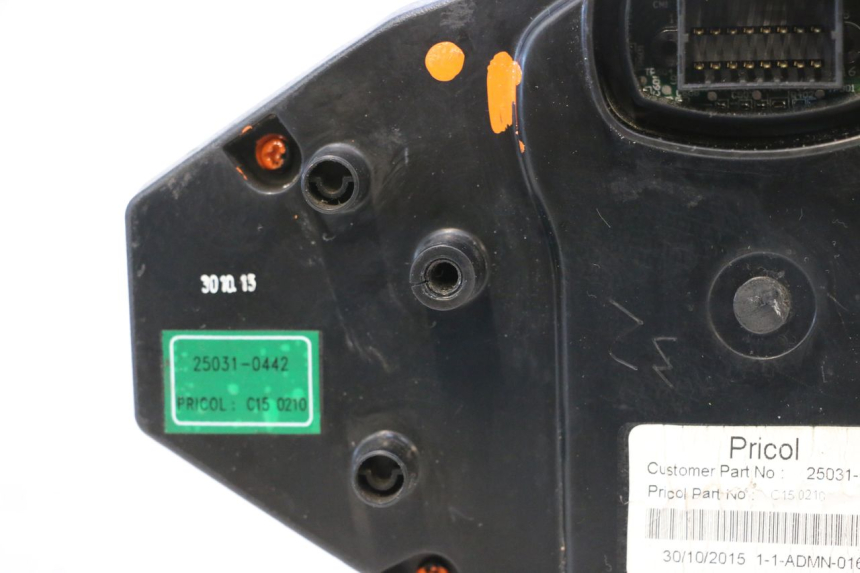 photo de CONTACHILOMETRI KAWASAKI ER-6 ER6 F ABS 650 (2012 - 2016) - Dettagli dei punti di fissaggio