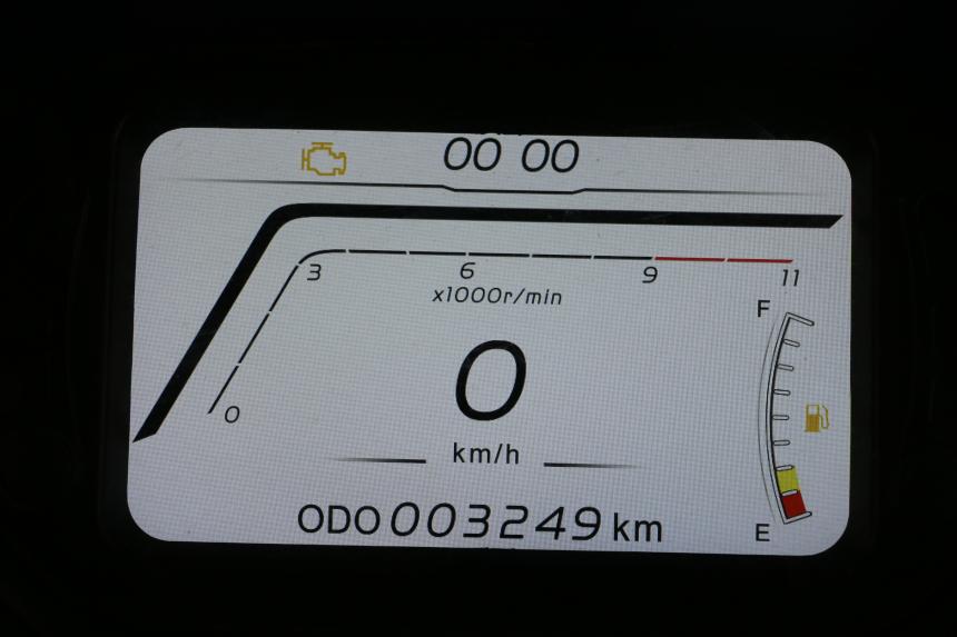 photo de CONTACHILOMETRI JM MOTORS R-MAX TECH 50 (2024 - 2026) - Zoom sullo stato d'uso