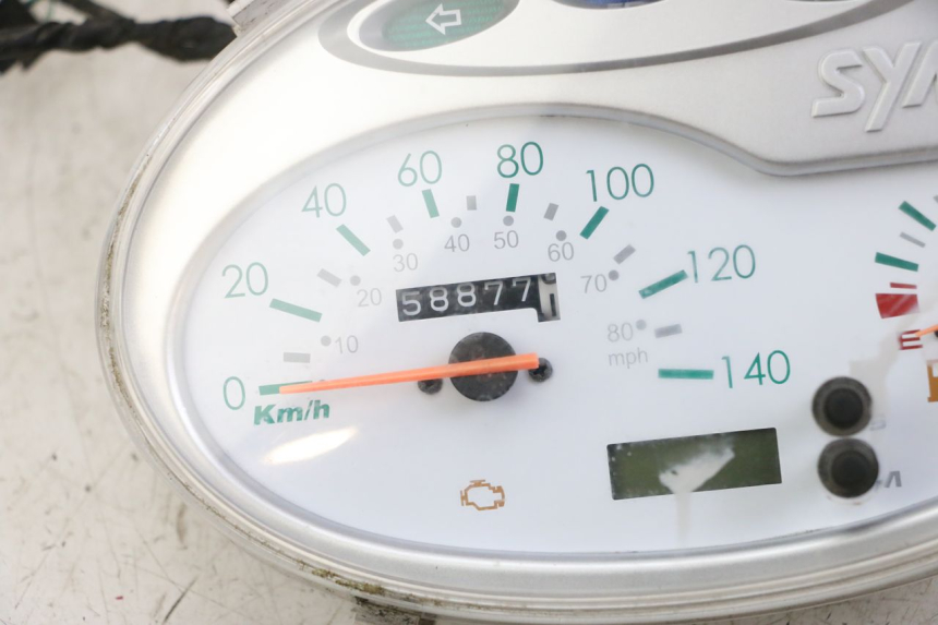 photo de CONTACHILOMETRI SYM FIDDLE 3 III 125 (2014 - 2020) - Primo piano ad alta risoluzione