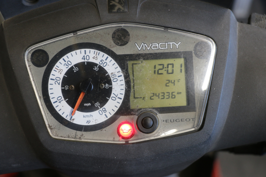 photo de CONTACHILOMETRI PEUGEOT VIVACITY NEW 2T 50 (2008 - 2017) - Zoom sullo stato d'uso