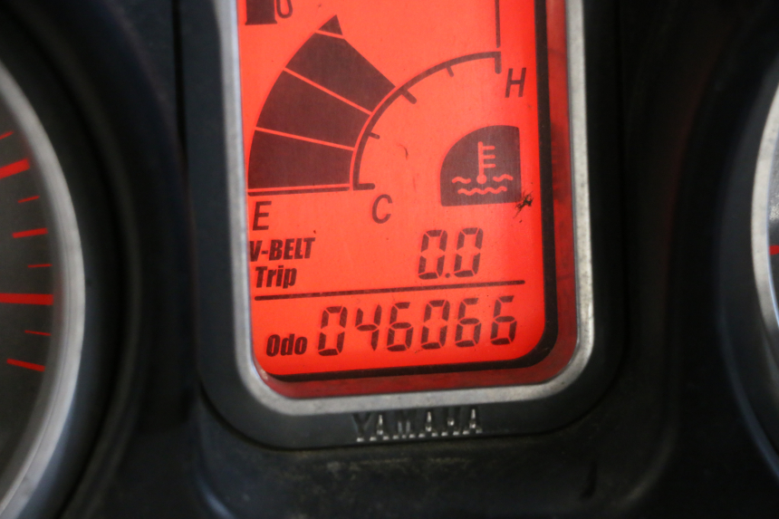 photo de CONTACHILOMETRI YAMAHA XP T-MAX ABS 500 (2005 - 2005) - Stato della superficie e materiale
