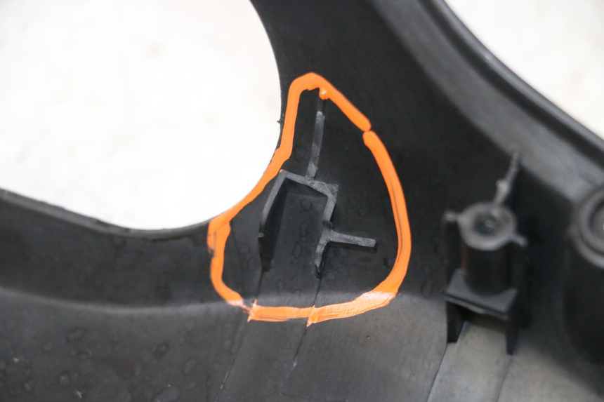 photo de copri manubrio KYMCO AGILITY 4T 50 (2005 - 2018) - Ispezione visiva dettagliata