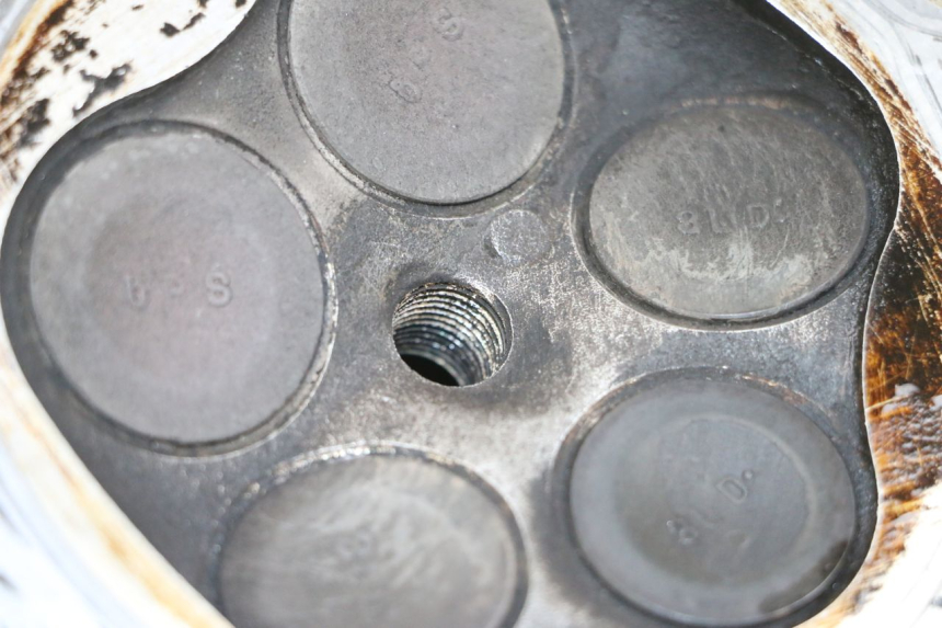 photo de Testata YAMAHA TDM ABS 900 (2002 - 2014) - Zoom sullo stato d'uso