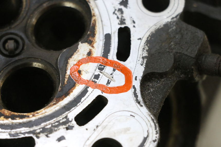 photo de Testata YAMAHA XJ6 ABS 600 (2008 - 2016) - Dettagli dei punti di fissaggio