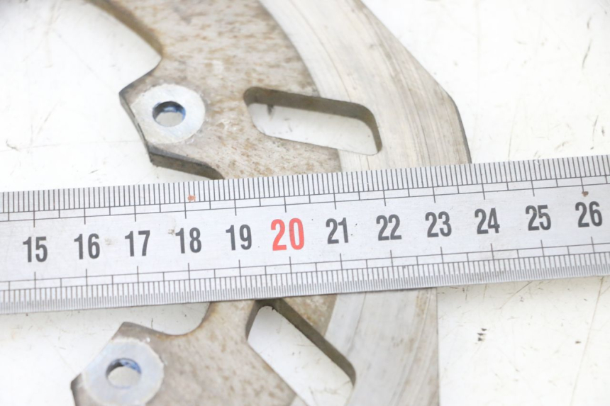 photo de DISCO FRENO POSTERIORE KSR CODE 125 (2018 - 2020) - Zoom sullo stato d'uso