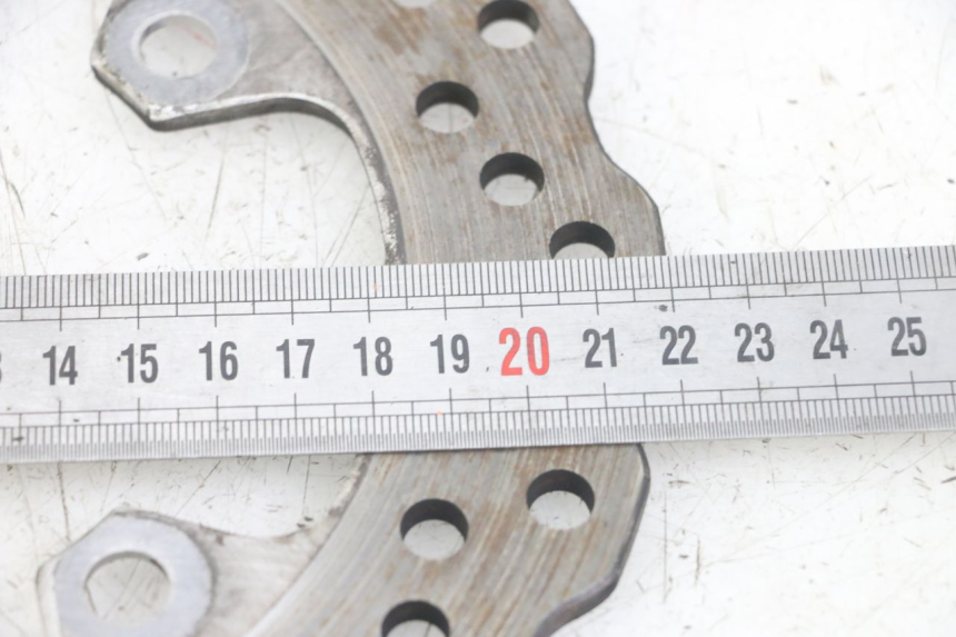 photo de DISCO FRENO POSTERIORE KAWASAKI ER-6 ER6 N 650 (2012 - 2016) - Zoom sullo stato d'uso