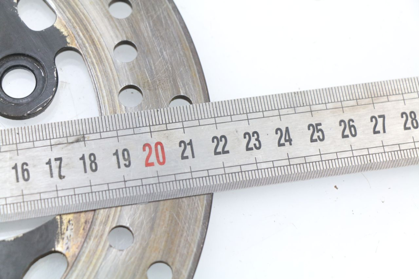 photo de DISCO FRENO POSTERIORE SUZUKI GSX-R GSXR 600 (2008 - 2010) - Zoom sullo stato d'uso