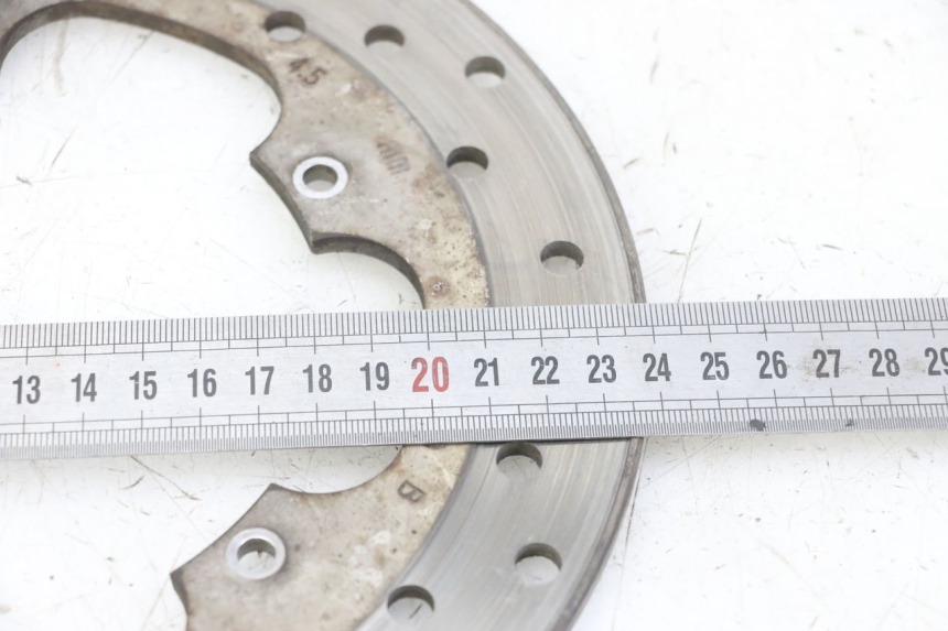 photo de DISCO FRENO POSTERIORE GILERA NEXUS 125 (2009 - 2013) - Zoom sullo stato d'uso