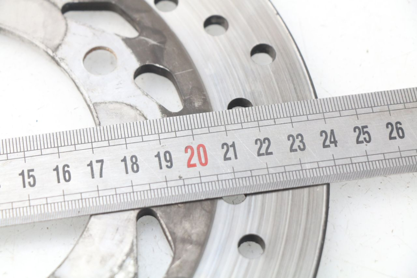 photo de DISCO FRENO POSTERIORE HONDA NSS EX FORZA 250 (2005 - 2013) - Zoom sullo stato d'uso