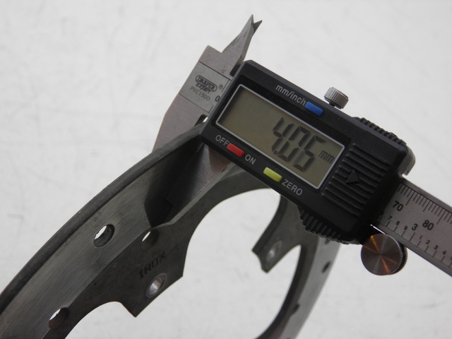 photo de DISCO FRENO POSTERIORE PIAGGIO BEVERLY 125 (1998 - 2005) - Zoom sullo stato d'uso