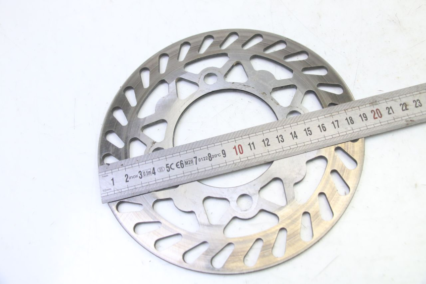 photo de DISCO FRENO POSTERIORE APOLLO RFZ 125 - Zoom sullo stato d'uso