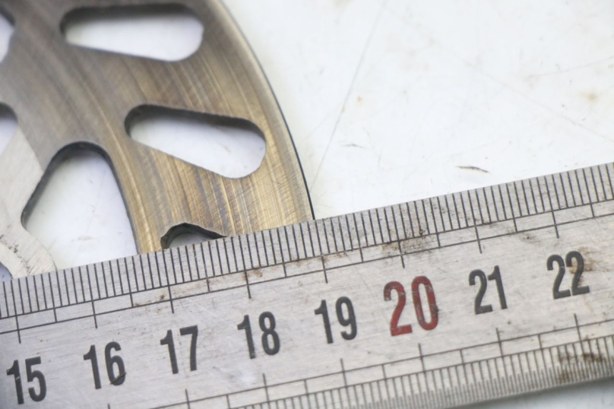 photo de DISCO FRENO POSTERIORE APOLLO RFZ 125 - Altra angolazione