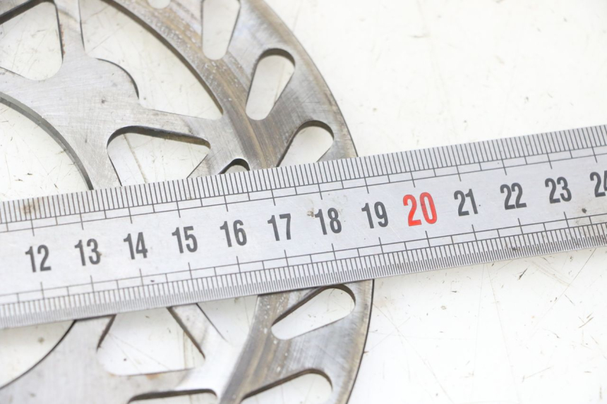 photo de DISCO FRENO POSTERIORE APOLLO RFZ 125 - Zoom sullo stato d'uso