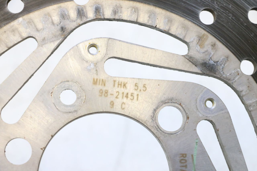 photo de DISCO FRENO POSTERIORE CAN-AM SPYDER RS 1000 (2008 - 2012) - Stato della superficie e materiale