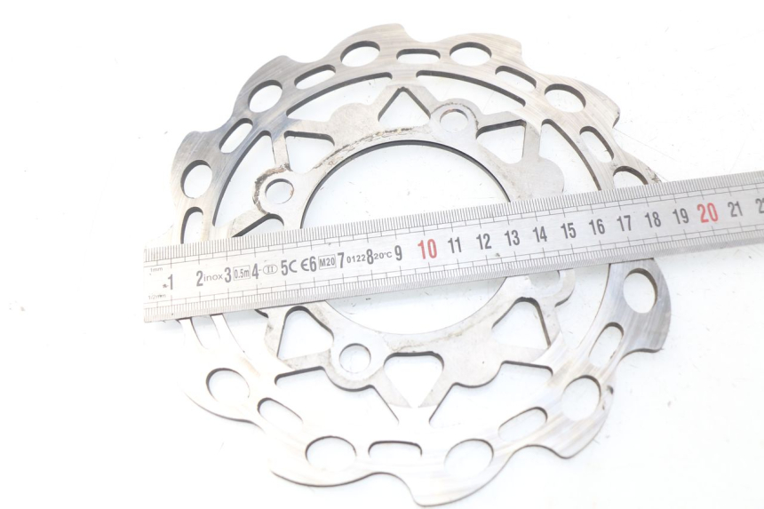 photo de DISCO FRENO POSTERIORE NITRO MOTORS STORM DIRTBIKE 110 - Zoom sullo stato d'uso