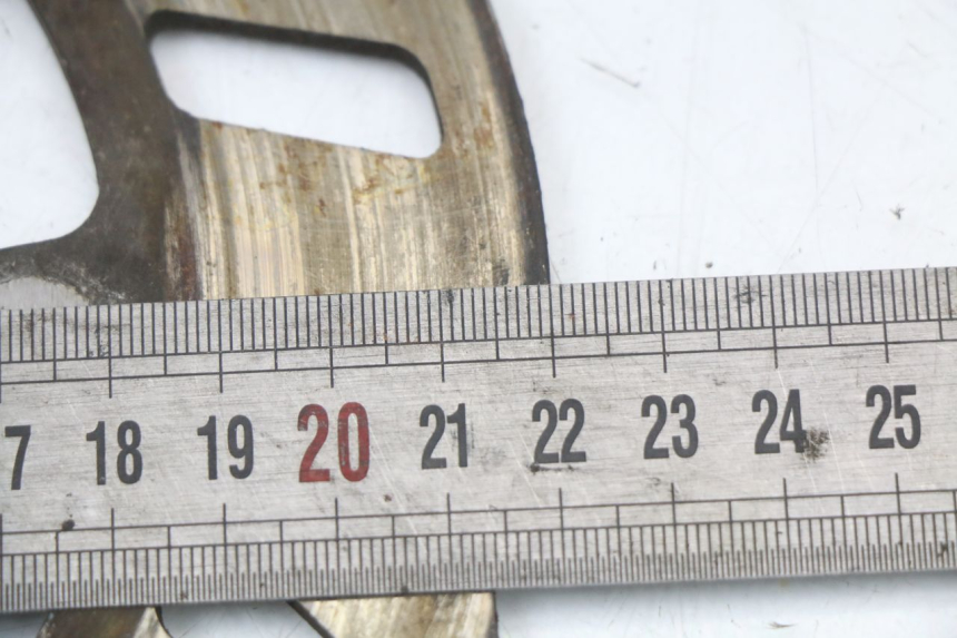 photo de DISCO FRENO POSTERIORE KEEWAY TX 50 (2008 - 2015) - Zoom sullo stato d'uso