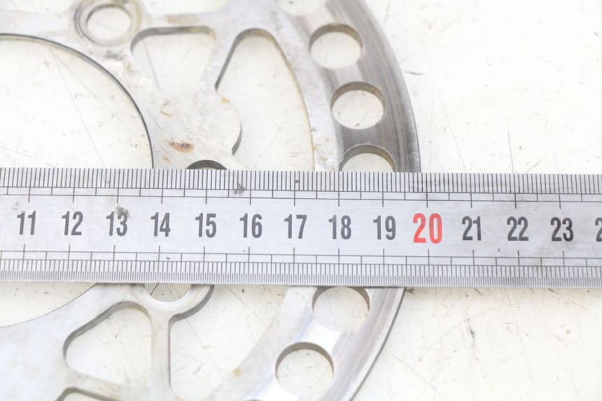 photo de DISCO FRENO ANTERIORE ORION AGB37 CRF1 DIRT BIKE 125 (2013 - 2021) - Zoom sullo stato d'uso