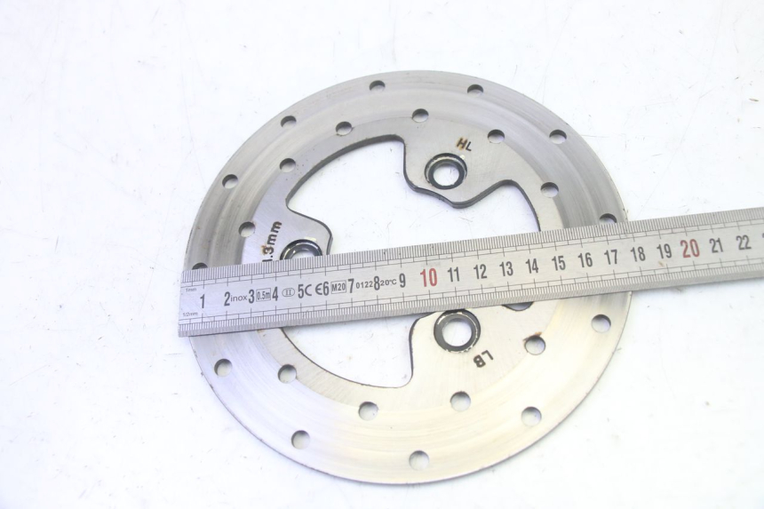 photo de DISCO FRENO ANTERIORE KYMCO AGILITY 4T 50 (2018 - 2022) - Zoom sullo stato d'uso