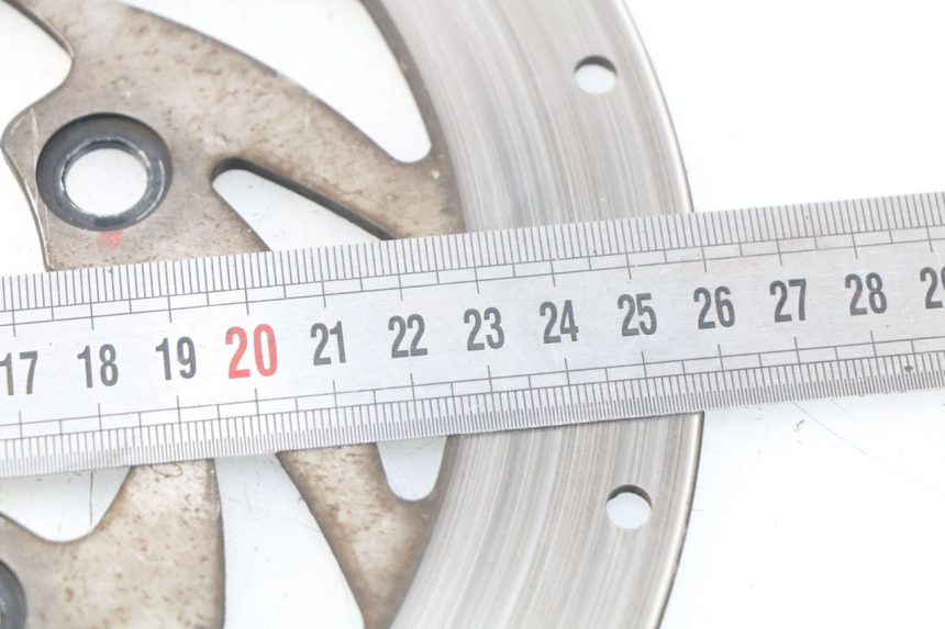 photo de DISCO FRENO ANTERIORE KYMCO AGILITY CITY 4T 50 (2008 - 2016) - Zoom sullo stato d'uso