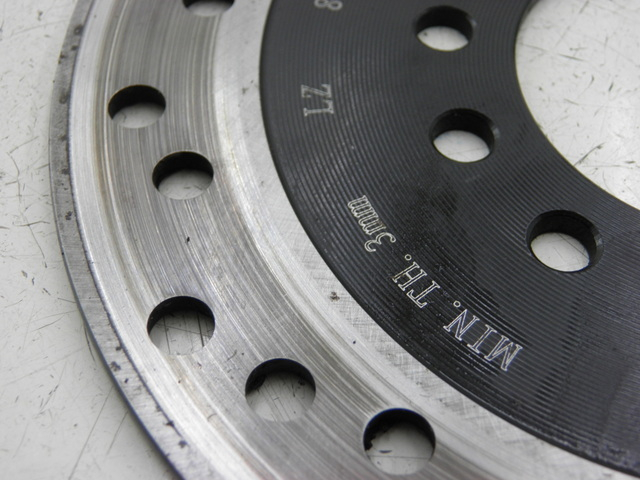 photo de DISCO FRENO ANTERIORE BAOTIAN BT 50 QT-9 50 (2006 - 2009) - Dettaglio del componente