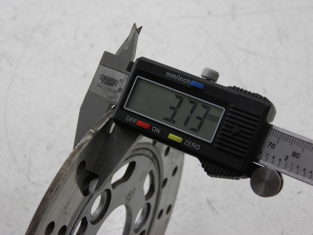 photo de DISCO FRENO ANTERIORE BAOTIAN BT COLLECTOR 50 (2005 - 2013) - Dettaglio del componente