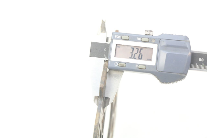 photo de DISCO FRENO ANTERIORE CCR DIRT BIKE 125 - Stato della superficie e materiale