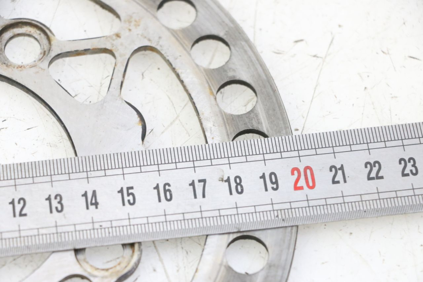 photo de DISCO FRENO ANTERIORE ORION DIRT BIKE 125 - Zoom sullo stato d'uso