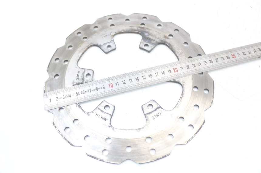 photo de DISCO FRENO ANTERIORE DESTRA PIAGGIO MP3 HPE 350 (2018 - 2020) - Zoom sullo stato d'uso