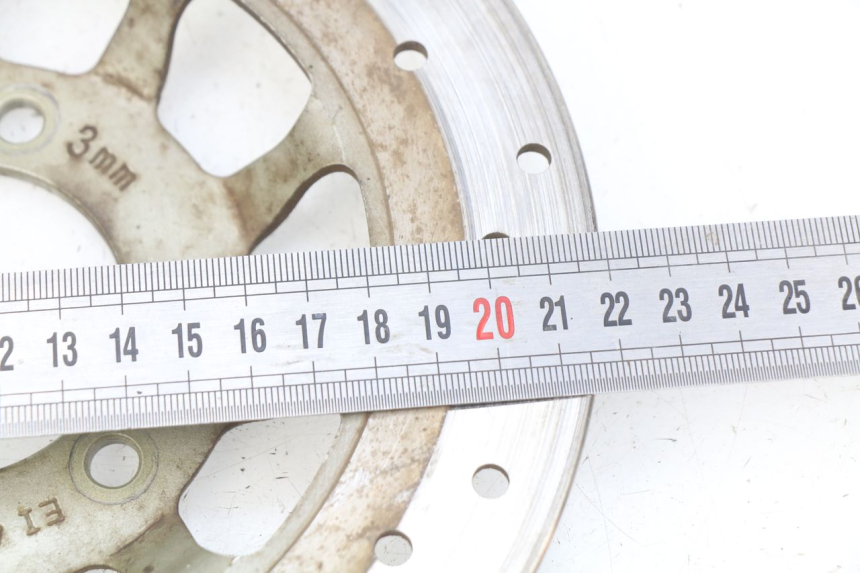 photo de DISCO FRENO ANTERIORE HAOTIAN HT125T-2 125 - Dettaglio del componente