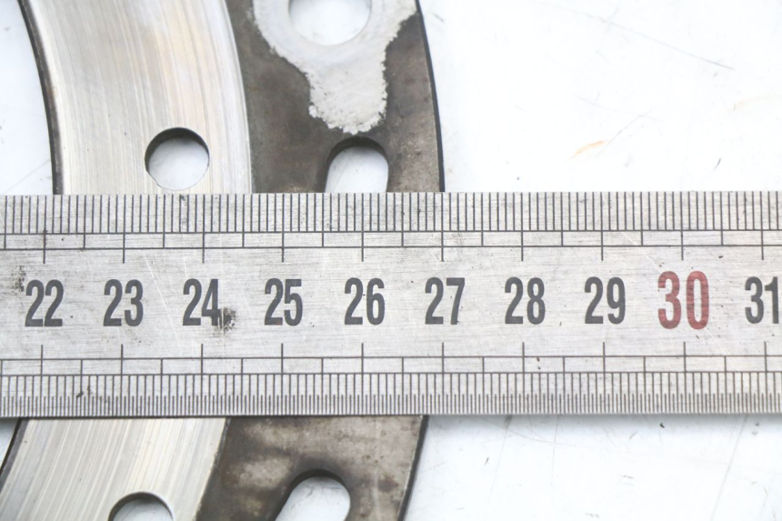 photo de DISCO FRENO ANTERIORE SYM JOYRIDE EVO 125 (2009 - 2016) - Zoom sullo stato d'uso