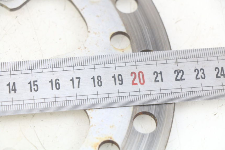 photo de DISCO FRENO ANTERIORE KAWASAKI KX 85 (2014 - 2021) - Zoom sullo stato d'uso