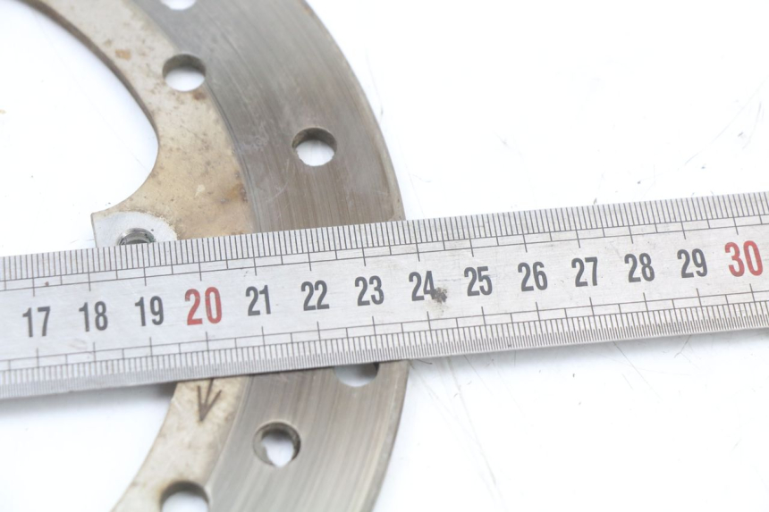 photo de DISCO FRENO ANTERIORE PIAGGIO LIBERTY 4T 50 (2018 - 2021) - Zoom sullo stato d'uso