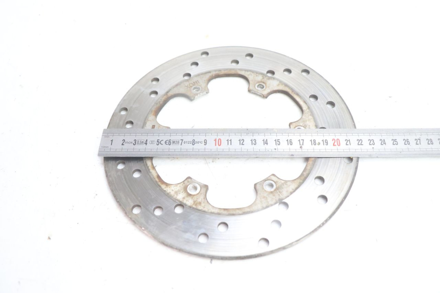 photo de DISCO FRENO ANTERIORE PIAGGIO LIBERTY 125 (1998 - 2008) - Zoom sullo stato d'uso