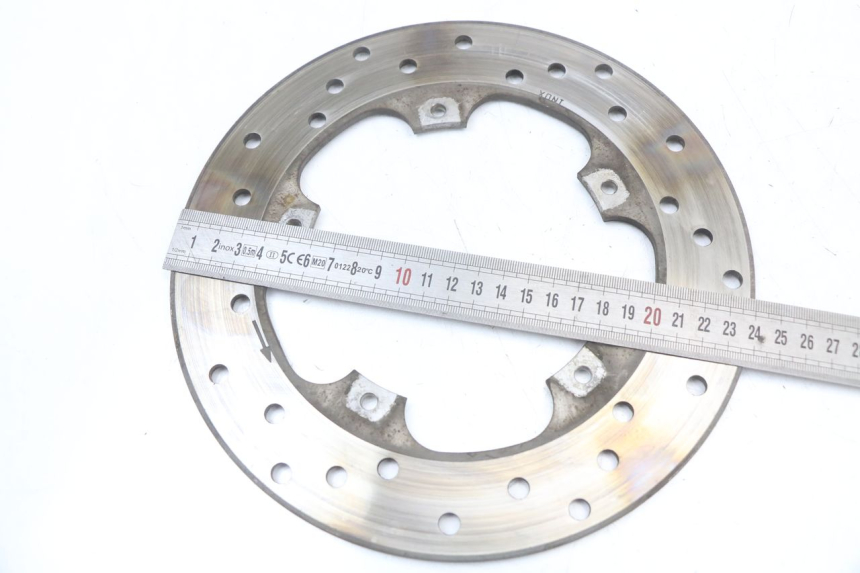 photo de DISCO FRENO ANTERIORE PIAGGIO MP3 125 (2006 - 2014) - Zoom sullo stato d'uso