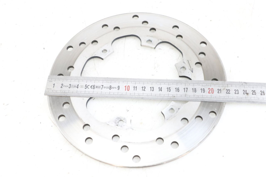 photo de DISCO FRENO ANTERIORE PIAGGIO NEW TYPHOON 50 (2018 - 2021) - Zoom sullo stato d'uso