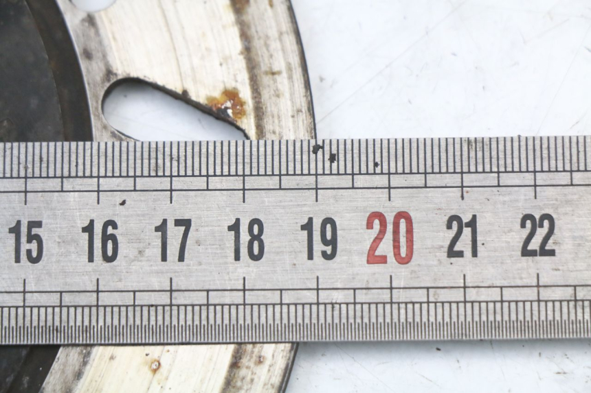 photo de DISCO FRENO ANTERIORE SYM ORBIT 50 (2008 - 2010) - Altra angolazione