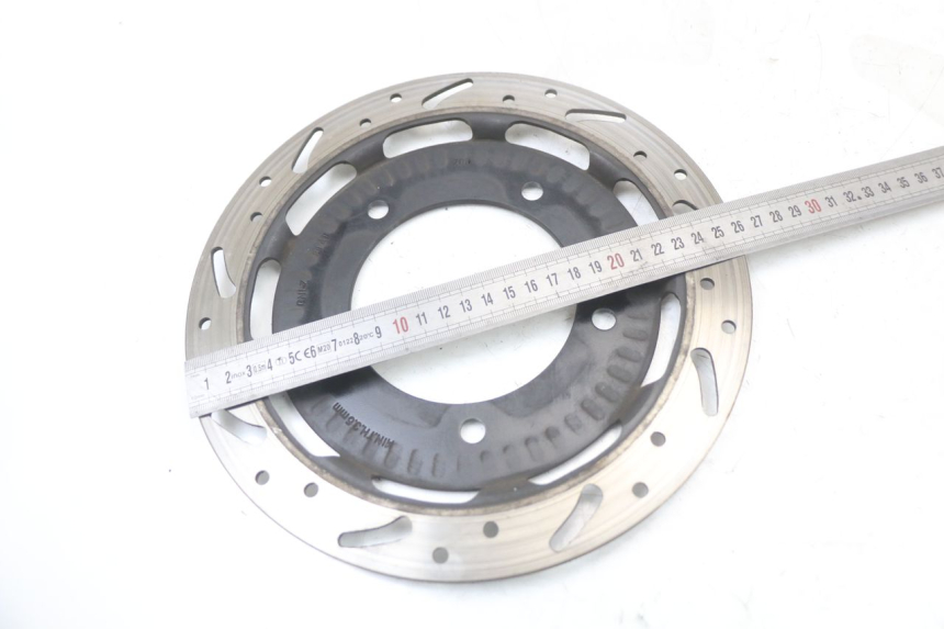 photo de DISCO FRENO ANTERIORE PEUGEOT BELVILLE 125 (2017 - 2021) - Zoom sullo stato d'uso